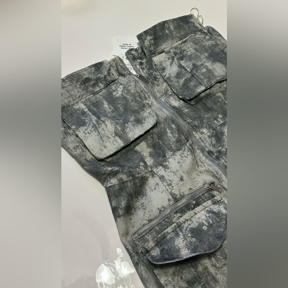 Camouflage Strapless Maxi Dress - Picture 7 of 15